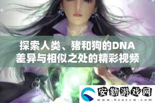 探索人類、豬和狗的DNA差異與相似之處的精彩視頻解讀